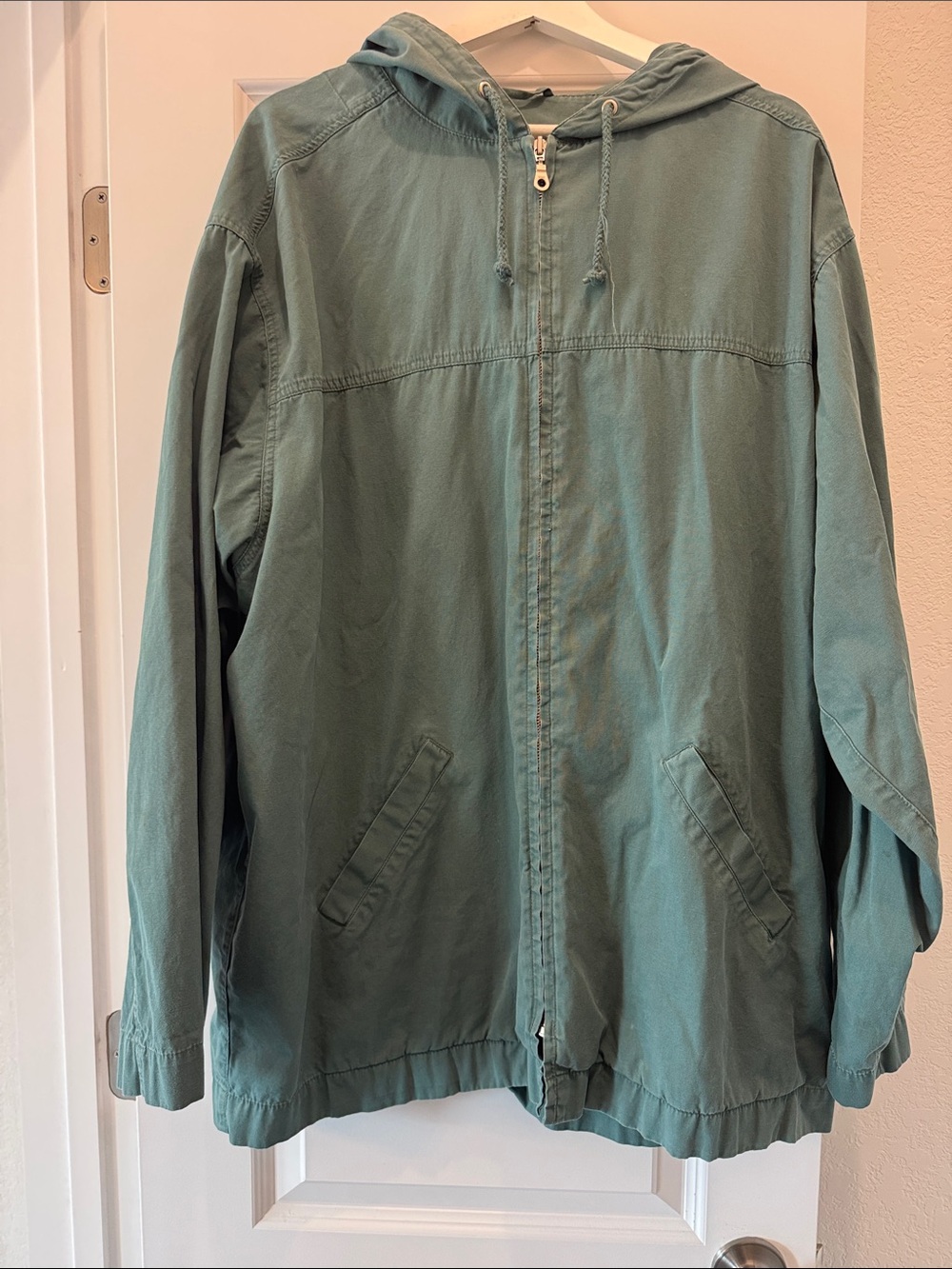 Old Navy Hooded Lightweight Zip Jacket - Seafoam